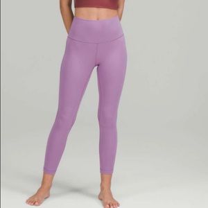 lululemon align 28” size 4 leggings - wisteria purple